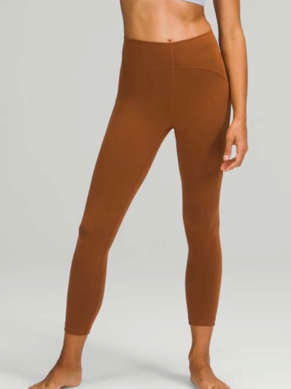 💐NWT💐 Lululemon Instill High-Rise Tight 25" Copper Brown - size 10